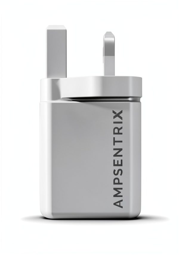 20W USB C Power Adapter AmpSentrix Dual Port Wall Charger-1