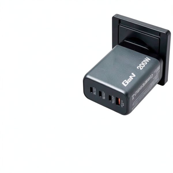 Verbatim GaN Wall Charger 200W 4-Port Fast Charging-3