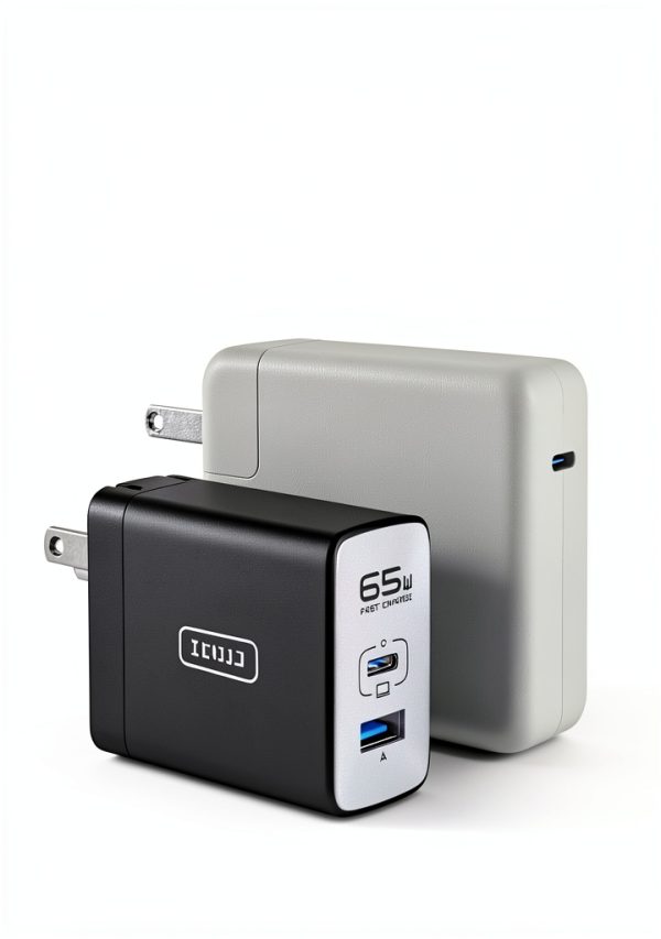 INIU 65W GaN Fast Charger Compact Dual Port Power Adapter-2