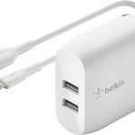 Belkin 24W Dual USB Wall Charger Fast Charging Technology-0