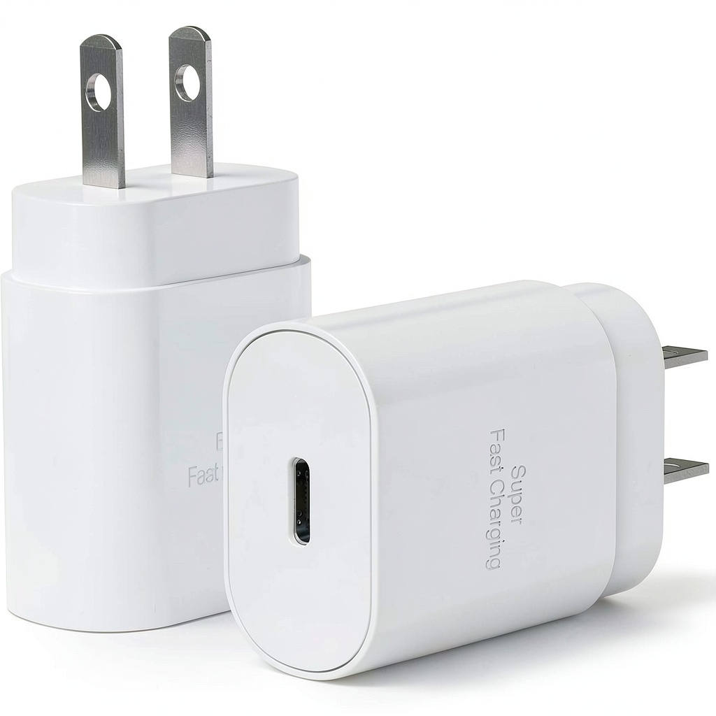 Entronix 25W USB-C Wall Charger in use with multiple devices