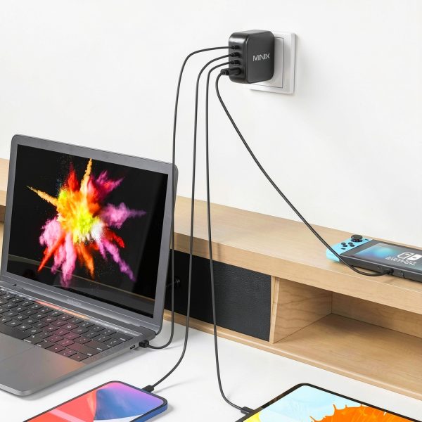 MINIX NEO P3 GaN Charger 100W USB-C Travel Adapter-5