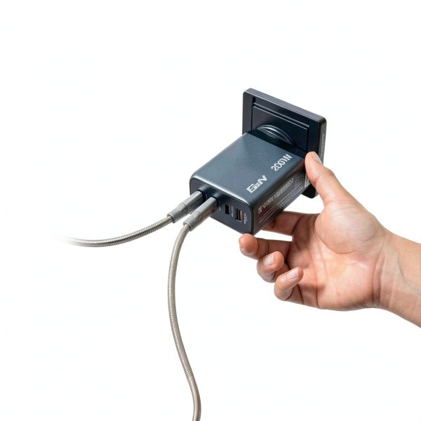 Verbatim GaN Wall Charger 200W 4-Port Fast Charging-1