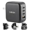 MINIX NEO P3 GaN Charger 100W USB-C Travel Adapter-0