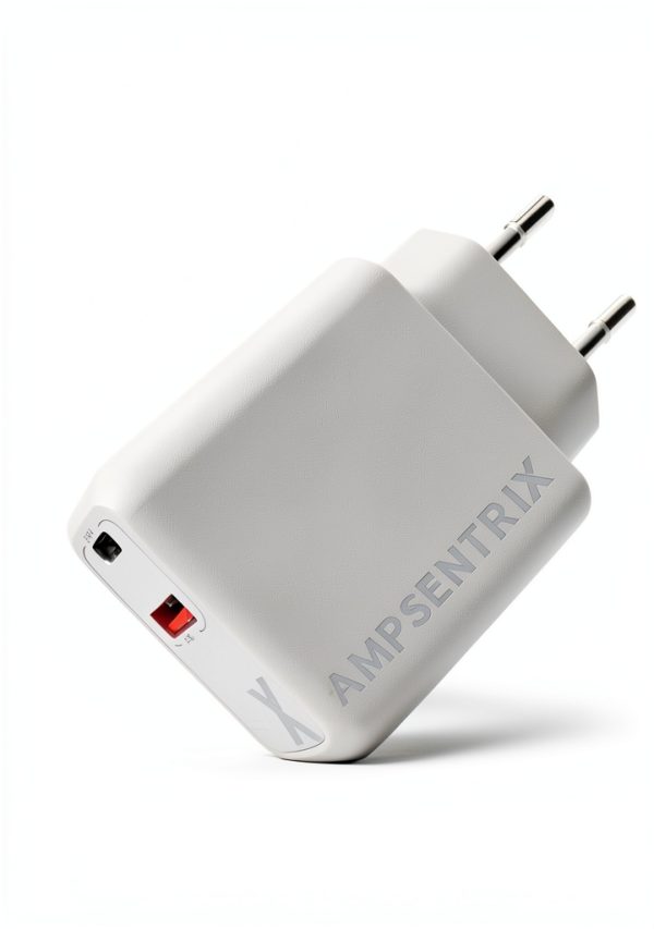 AmpSentrix 20W USB C A Wall Power Adapter Fast Charging-7