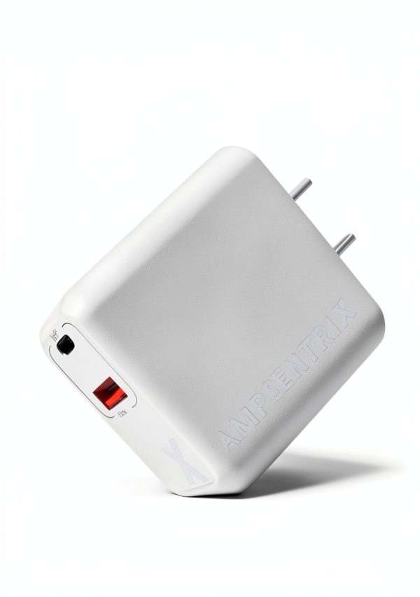 AmpSentrix 20W USB C A Wall Power Adapter Fast Charging-5