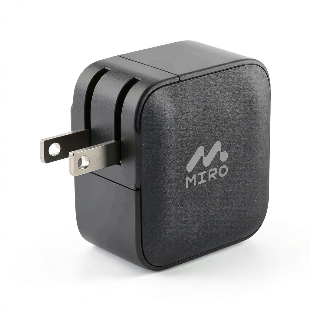 Wall Charger D4 showing three fast-charging ports in a sleek design