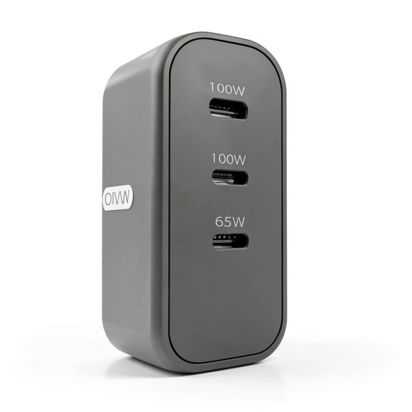 DigiPOWER 100W GaN Wall Charger Fast Compact Multiple Ports-1