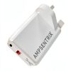 20W USB C Power Adapter AmpSentrix Dual Port Wall Charger-6