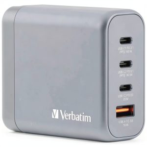 Verbatim 140W GaN Wall Charger Fast Charging Ultraportable-0