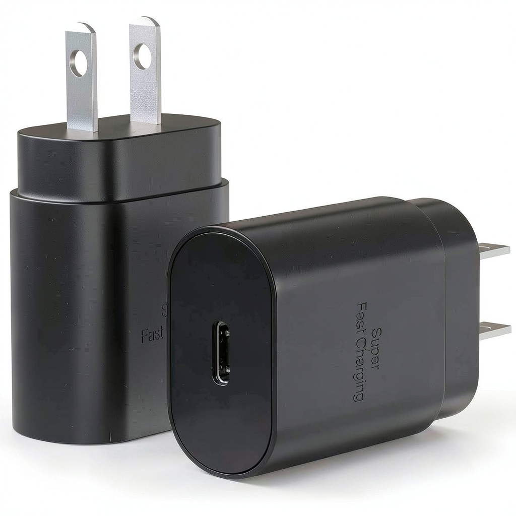 Entronix 25W Dual USB-C Wall Charger in use with multiple devices