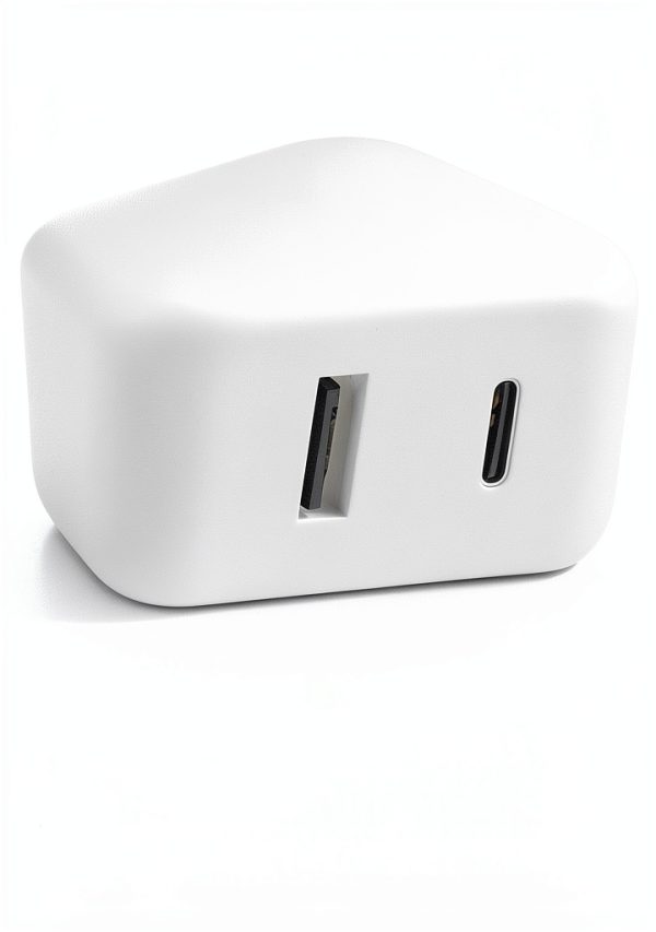AmpSentrix 20W USB C A Wall Power Adapter Fast Charging-3