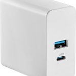 Insignia 32W Dual Port Wall Charger Compact Travel-0