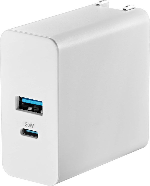 Insignia 32W Dual Port Wall Charger Compact Travel-2