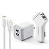 Apple MFi Charger Kit Fast Dual Charging Travel Ready-3