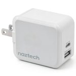 Naztech 30W USB-C PD Fast Wall Charger Dual Output-0