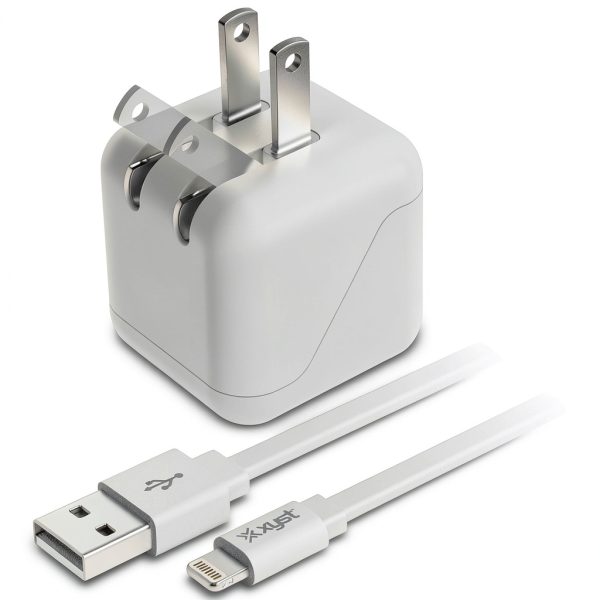 XYST Dual USB Wall Charger Fast Charge Foldable Design-4