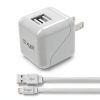 XYST Dual USB Wall Charger Fast Charge Foldable Design-10