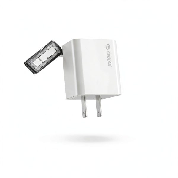 Esoulk 20W Fast Charger Dual Port PD QC Wall Adapter-4