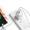 Esoulk 20W Fast Charger Dual Port PD QC Wall Adapter-3