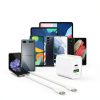 Esoulk 20W Fast Charger Dual Port PD QC Wall Adapter-5