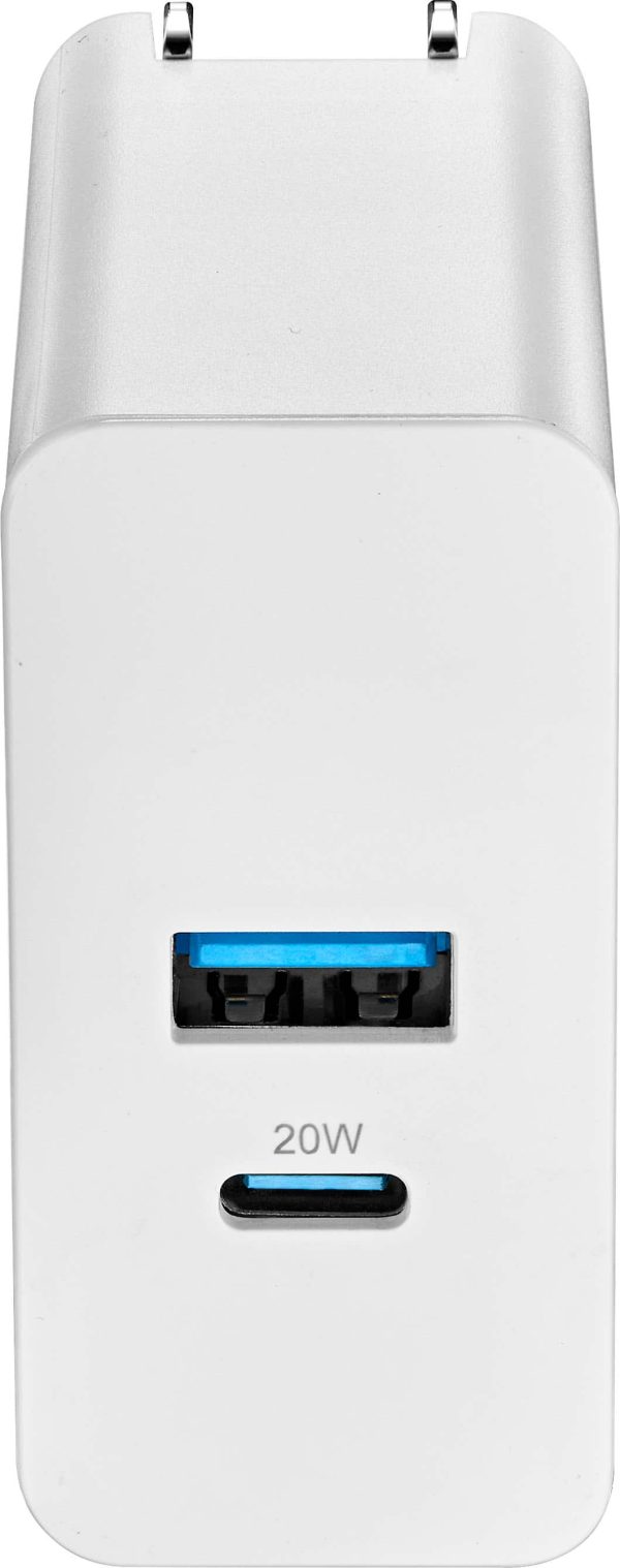 Insignia 32W Dual Port Wall Charger Compact Travel-1