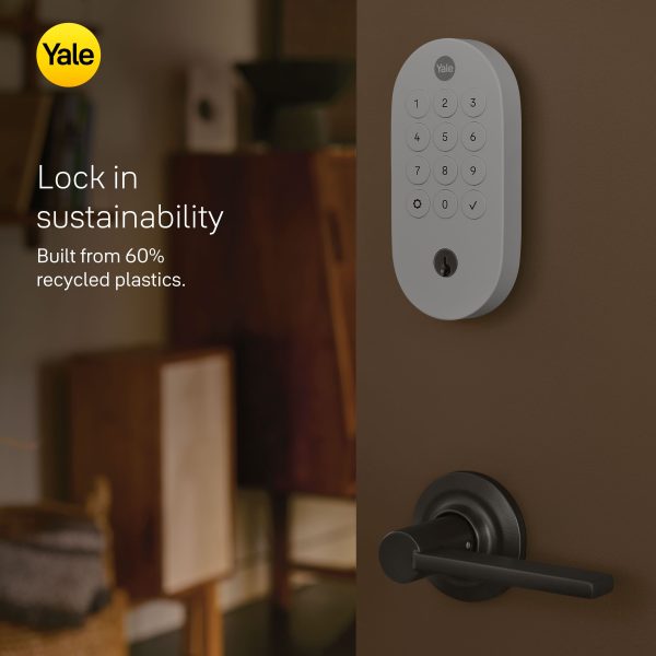 Yale Smart Lock with Matter Pushbutton Keypad Multiple Colors-4