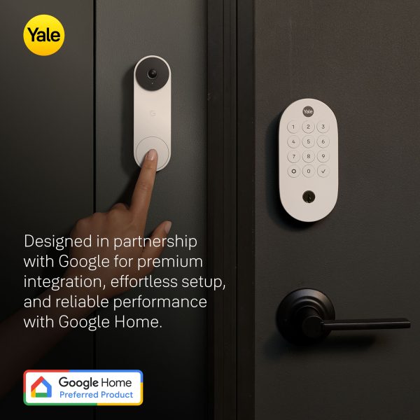 Yale Smart Lock with Matter Pushbutton Keypad Multiple Colors-1