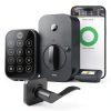 Yale Assure Lock 2 Smart Deadbolt with Wi‑Fi Black Suede Finish-0